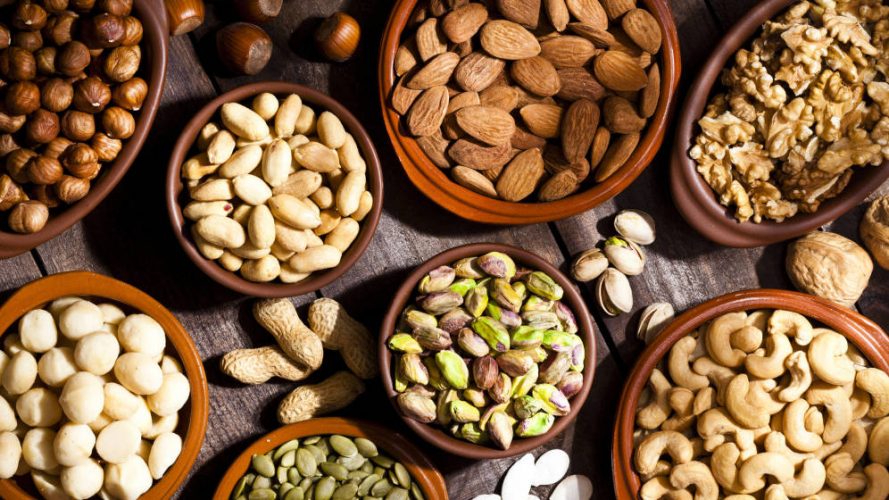 The Most Important Food Ingredients for Various Nuts