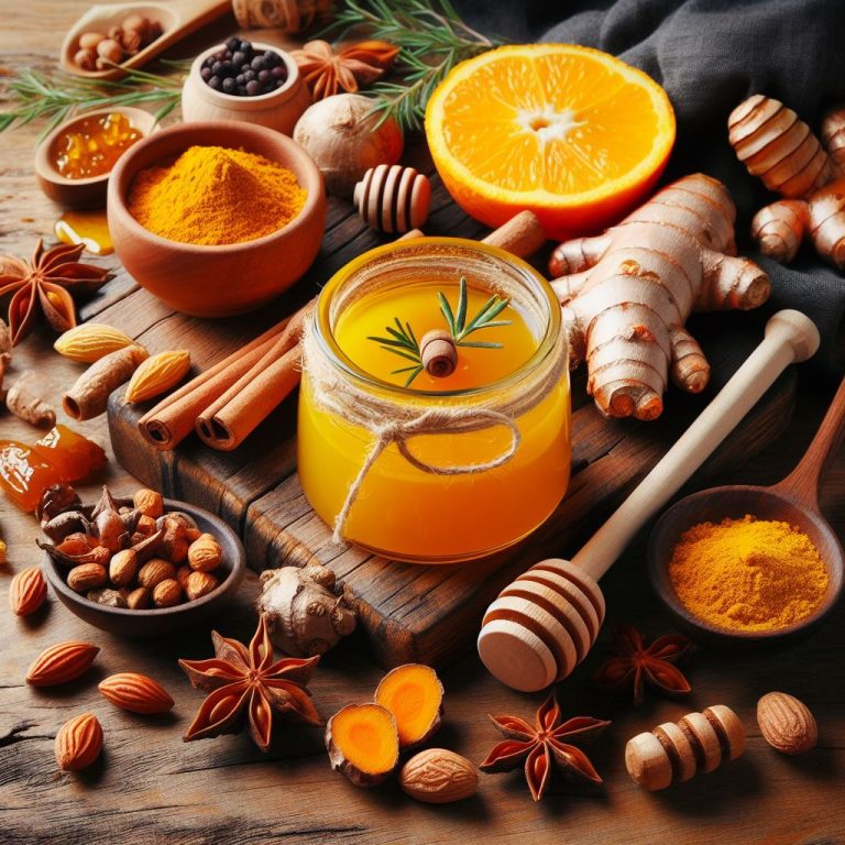 Turmeric Honey Mixture – The Best Strongest Natural Antibiotic