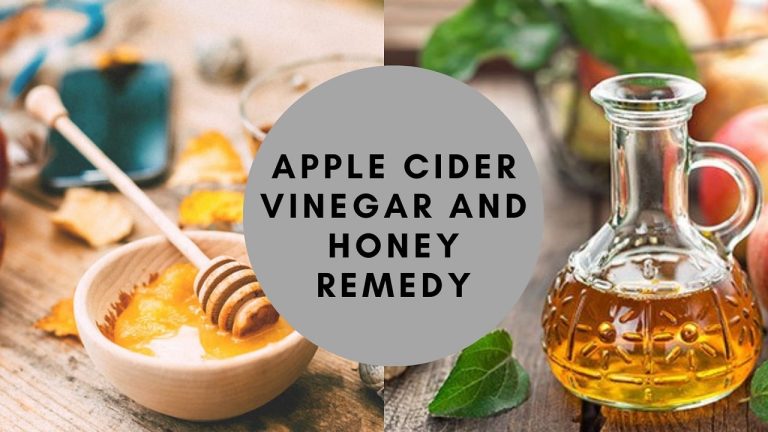 Apple Cider Vinegar and Honey Remedy