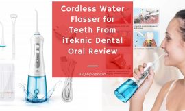 Cordless Water Flosser for Teeth From iTeknic Dental Oral Review