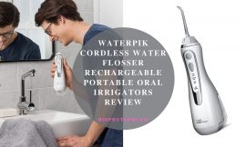 Waterpik Cordless Flosser Rechargeable Portable Oral irrigators Review