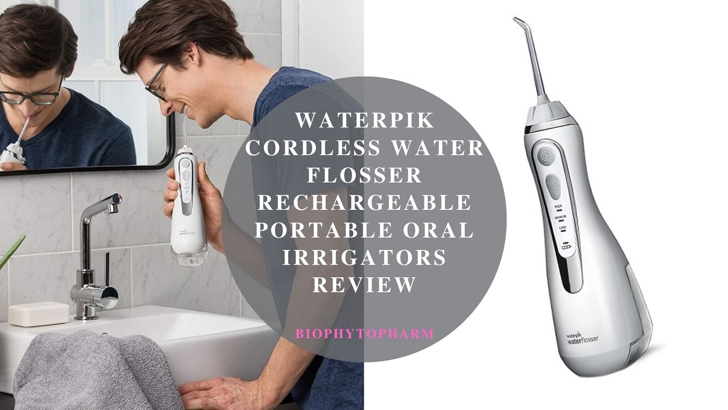 Waterpik Cordless Water Flosser Rechargeable Portable Oral irrigators Review