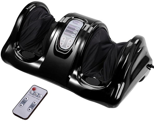 AW Shiatsu Foot Massager Kneading and Rolling Leg Calf Ankle