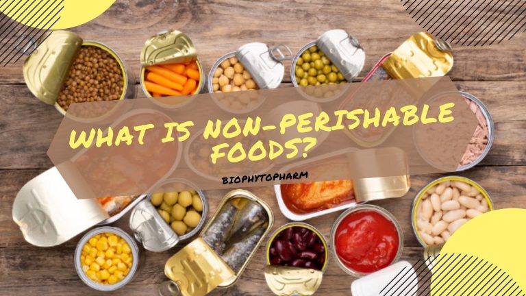 What is Non-Perishable Foods
