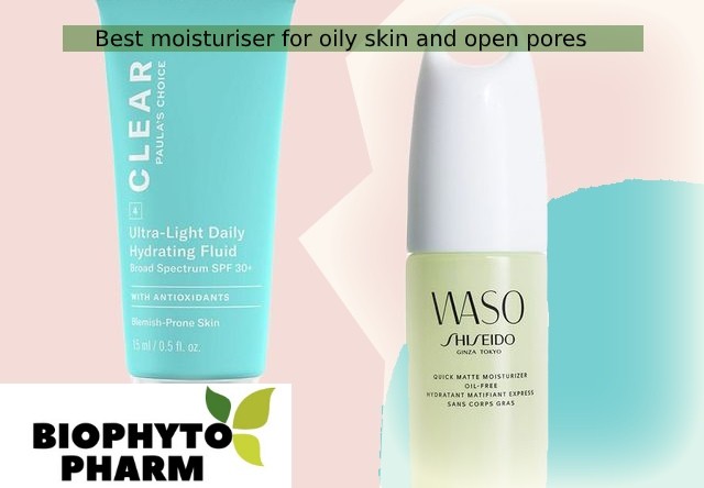 Best moisturiser for oily skin and open pores