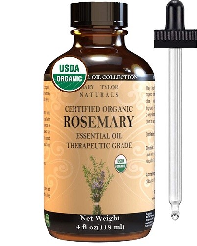 Organic Rosemary Essential Oil (4 oz)