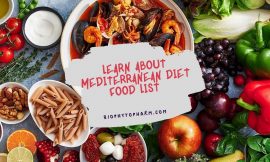 Learn About Mediterranean Diet Food List