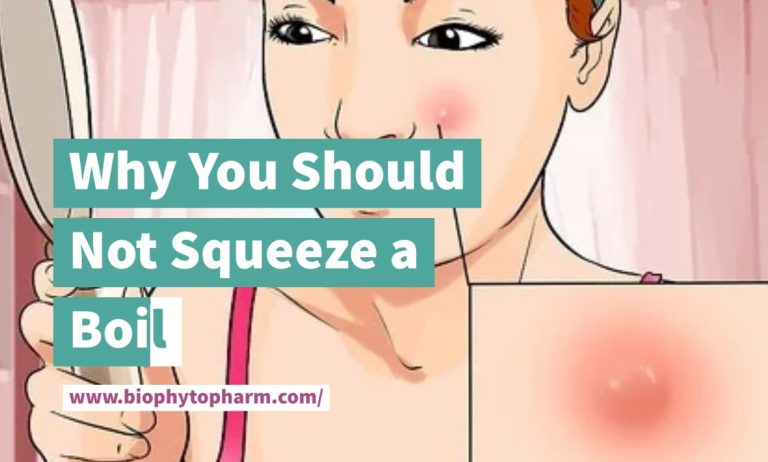 Why You Should Not Squeeze a Boil