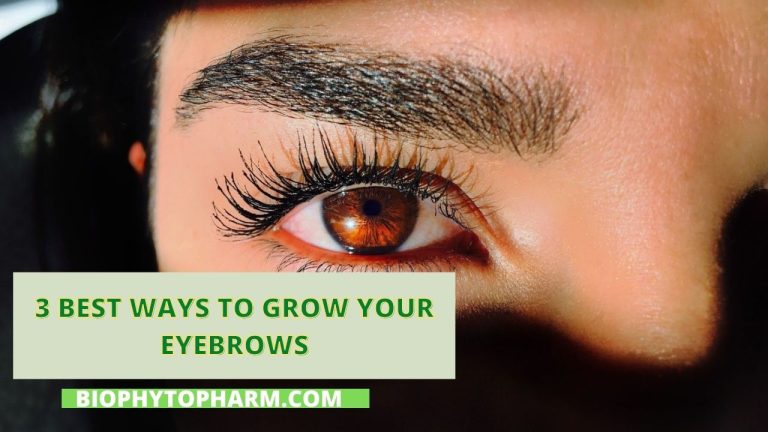 3 Best Ways to Grow Your Eyebrows