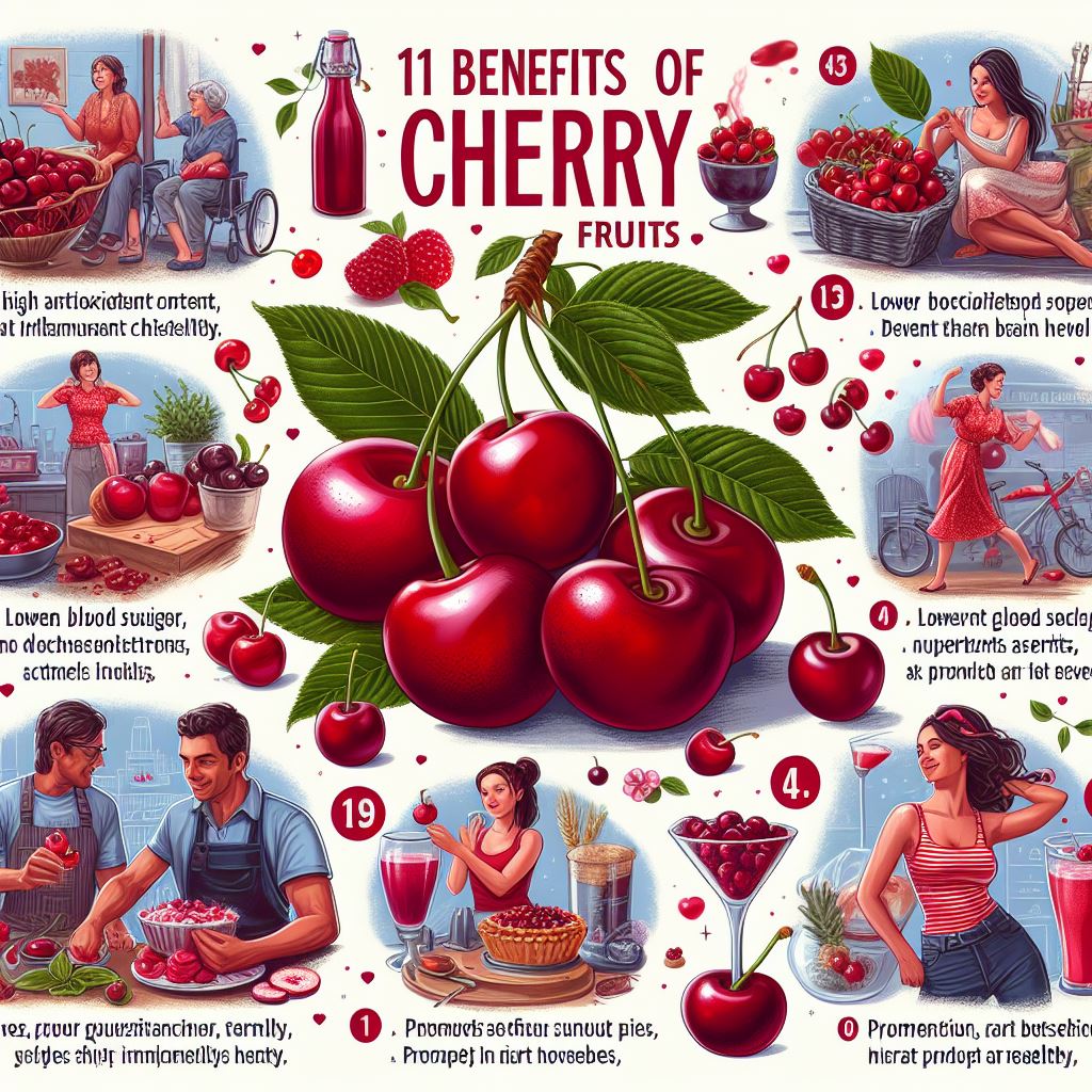 Benefits of Cherry Fruits