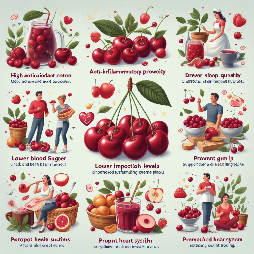 Cherries offer some potential benefits for maintaining healthy hair