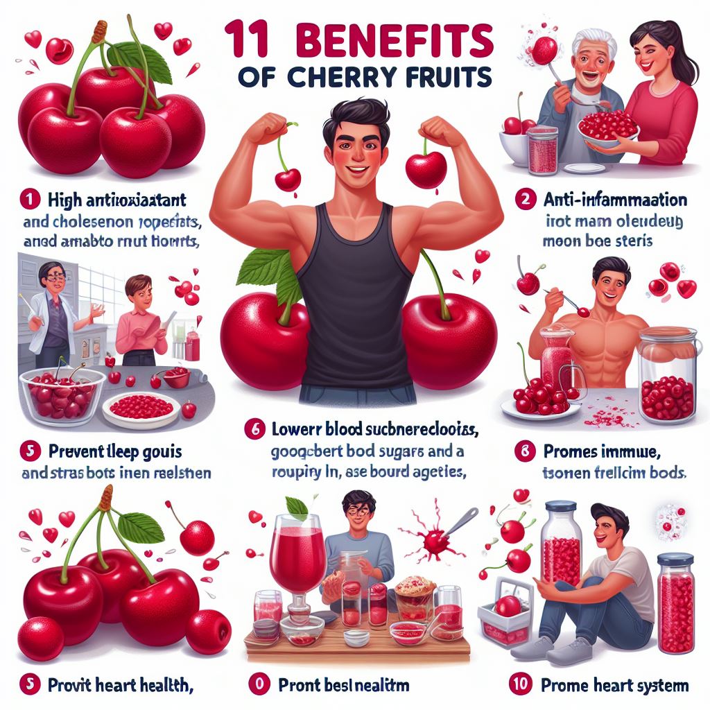 Cherries, particularly tart cherries, have shown the potential to support a healthy heart