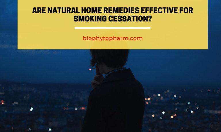 Are Natural Home Remedies Effective for Smoking Cessation