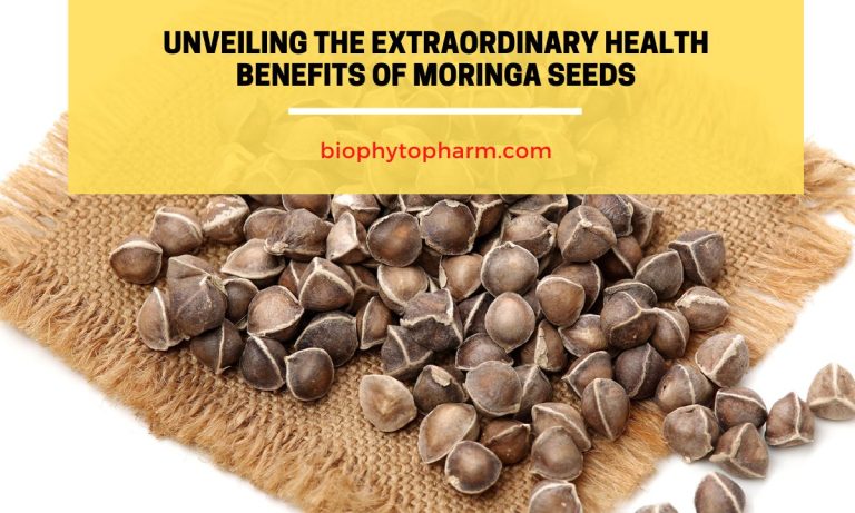 Unveiling the Extraordinary Health Benefits of Moringa Seeds